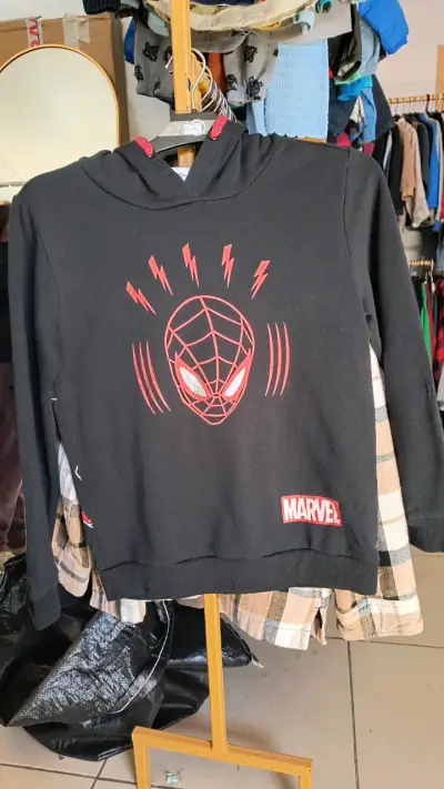 Polerón Marvel Spiderman Negro para Hombre - miniatura 1
