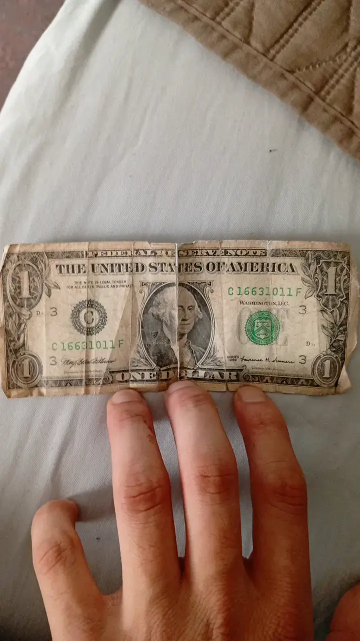 Billete antiguo de 5 dólares estadounidense - 4