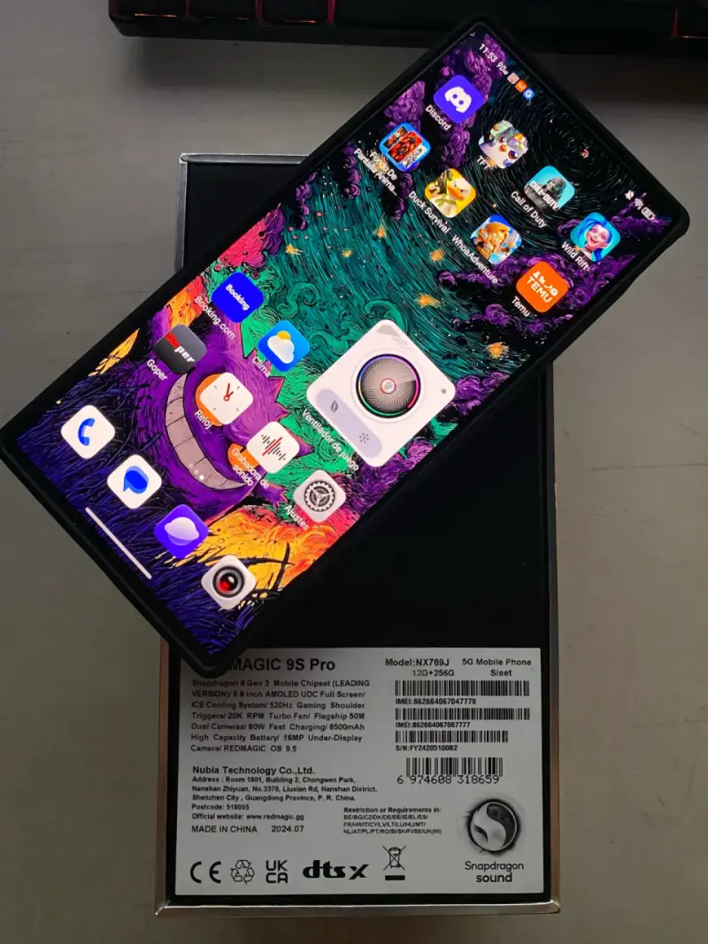 Smartphone Nubia RedMagic 9S Pro 5G 12GB/256GB - 2
