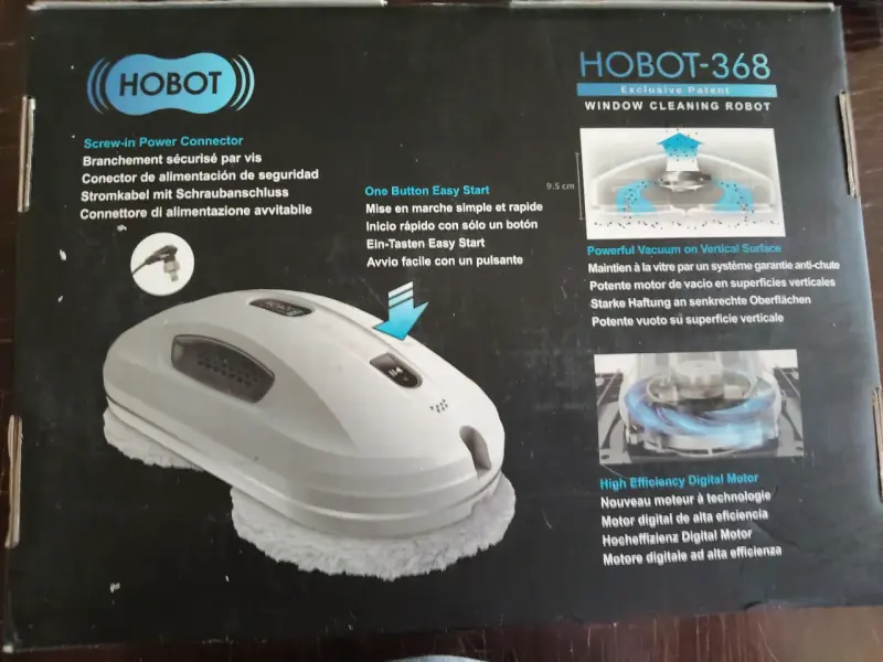Robot limpiavidrios Hobot 368 eficiente - 2