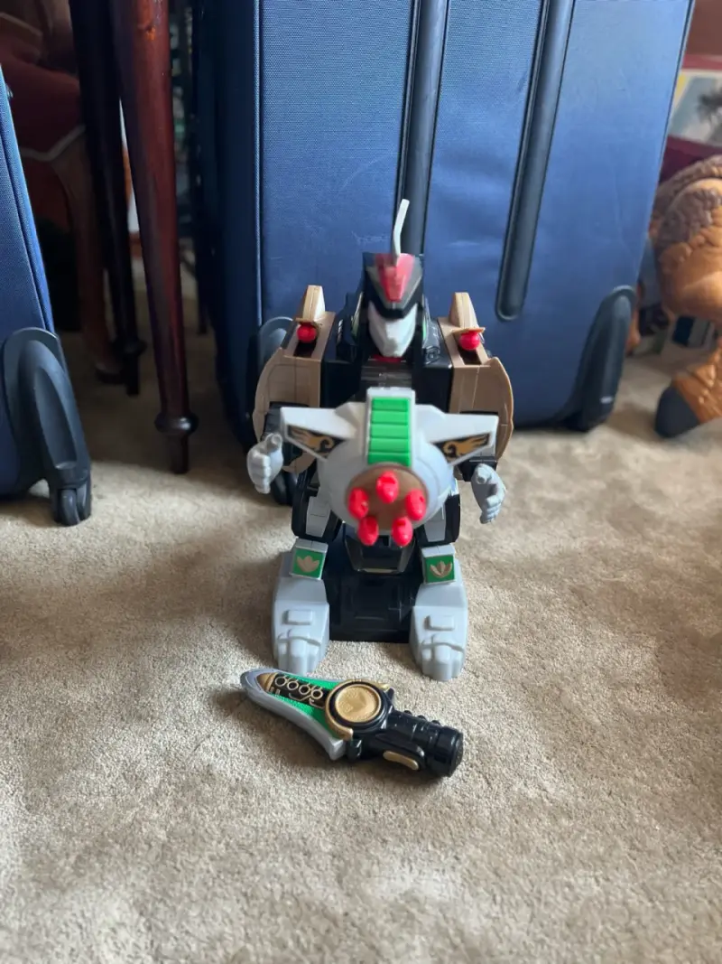 Figura de acción Dragonzord Power Rangers RC - 3