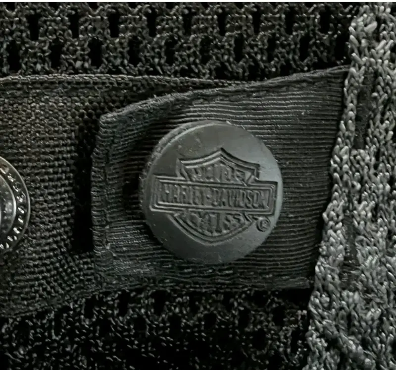 Chaqueta de moto Harley-Davidson negra y gris - 6