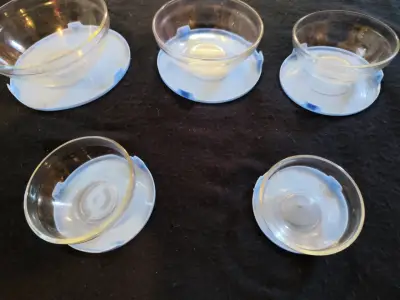 Set de 5 bowls de cocina con tapa hermética - miniatura 4