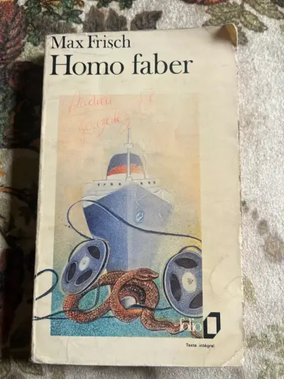 Libro 'Homo Faber' de Max Frisch en francés - miniatura 1