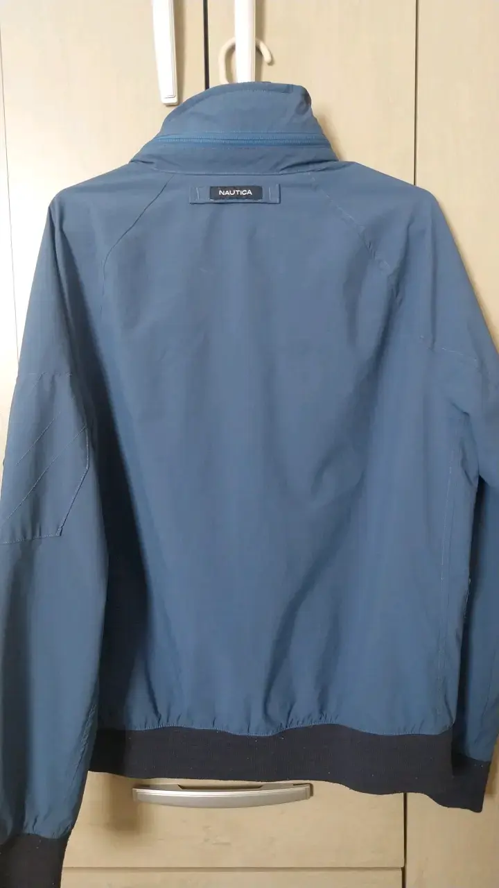 Chaqueta azul Nautica con cierre y bolsillos - 2
