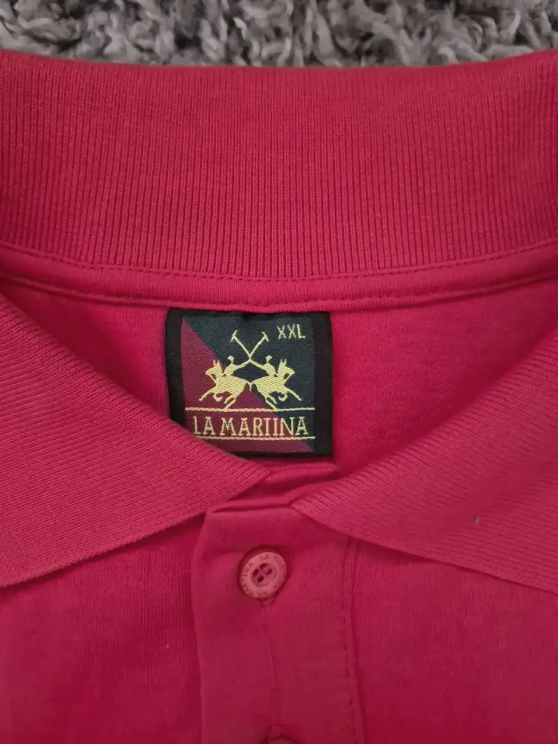 Polera Polo Roja La Martina Porsche - 2