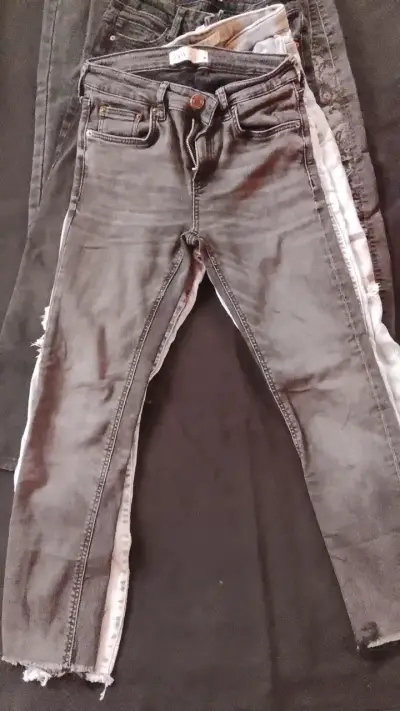 Lote de jeans Zara para mujer en varios colores - miniatura 3