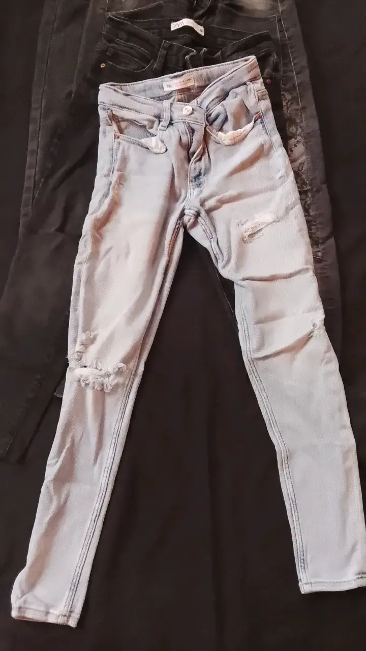 Lote de jeans Zara para mujer en varios colores - 5