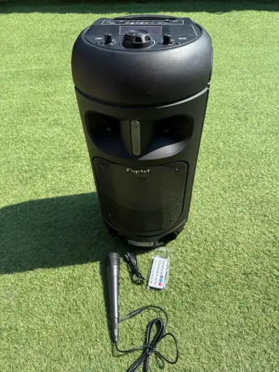 Parlante Karaoke Inalámbrico 8'' con Micrófono y Control - miniatura 1