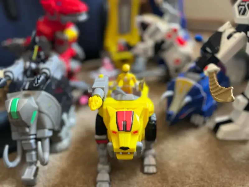 Zord Power Rangers de Imaginext - 3