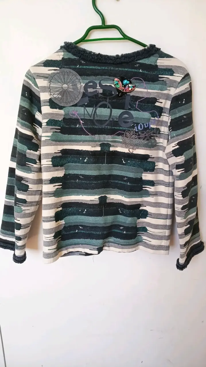 Chaqueta Desigual a rayas para mujer - 2