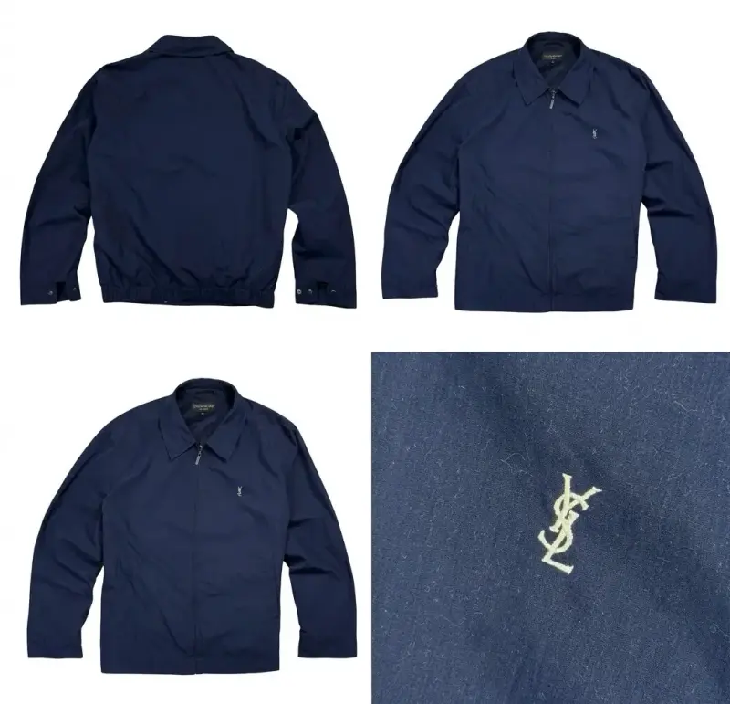 Chaqueta azul marino Yves Saint Laurent - 3