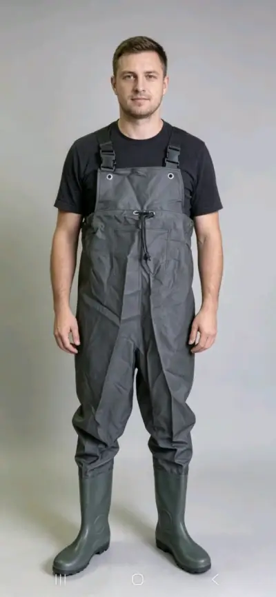 Traje para la pesca material pvc marca rapala - miniatura 1