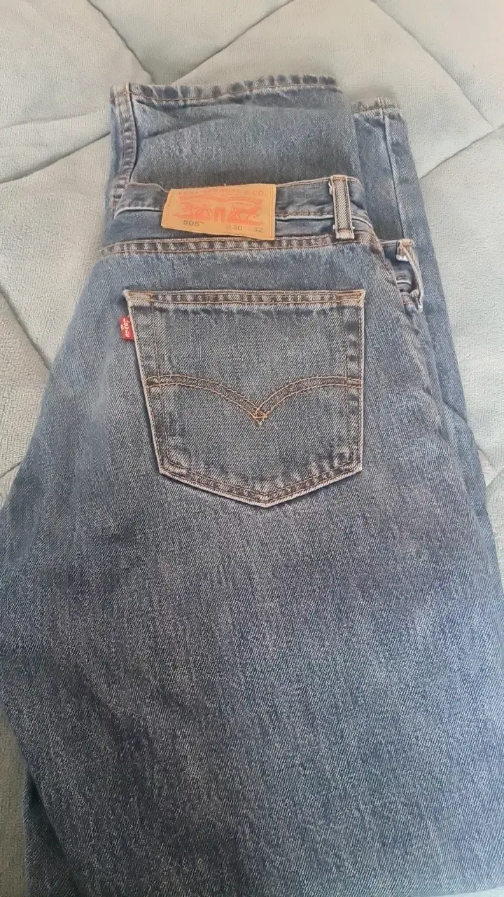Jeans Levi's 505 Talla 30x32 Azul - 1