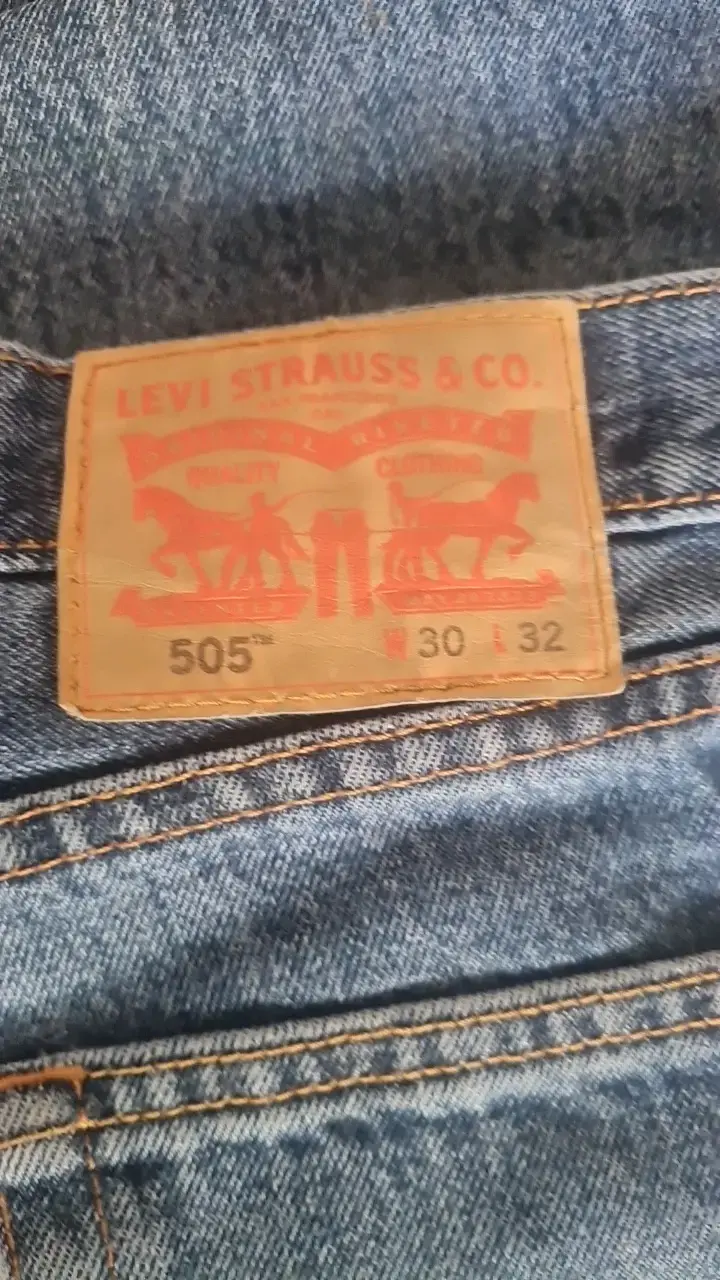 Jeans Levi's 505 Talla 30x32 Azul - 2