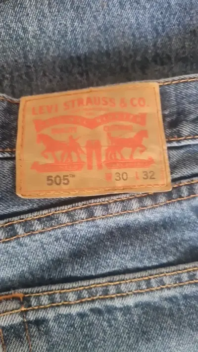 Jeans Levi's 505 Talla 30x32 Azul - miniatura 2