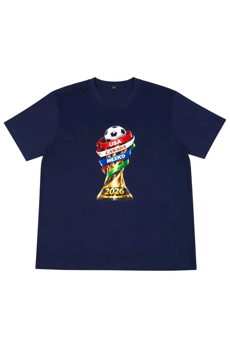 Polera Mundial 2026 con diseño colorido - 4