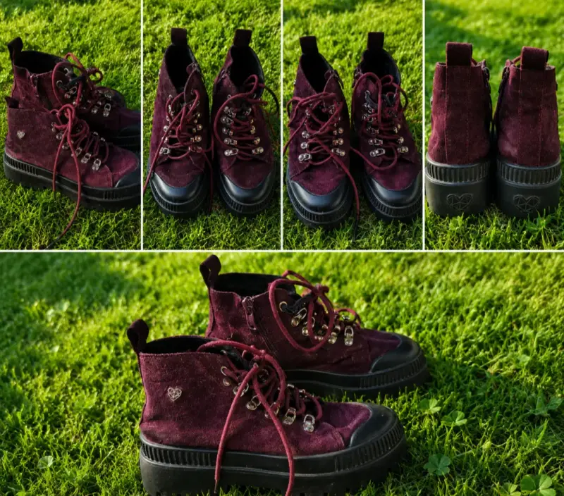 Botines cuero unisex para treking,dicen talla 38 - 4