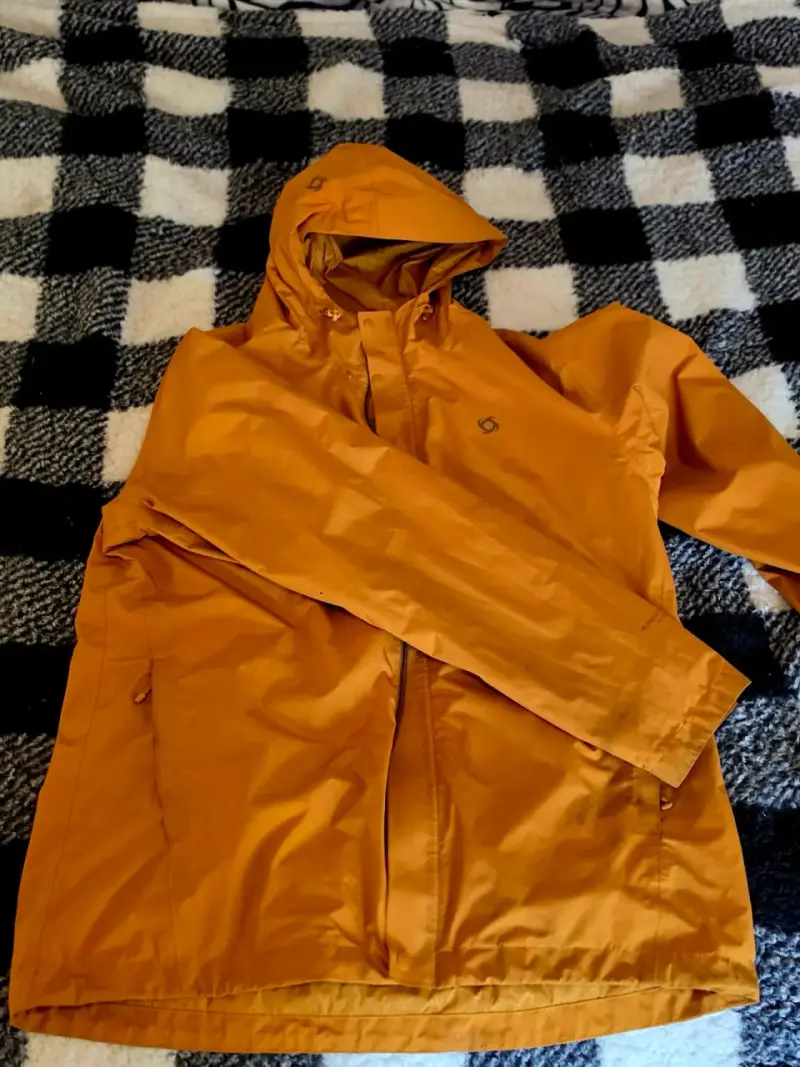 Chaqueta cortaviento Doite Heritage hombre naranja - 1