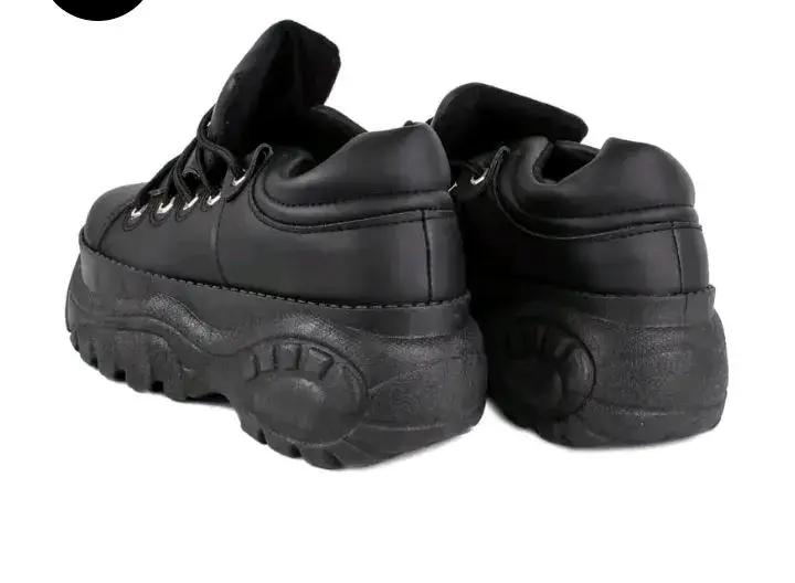 Zapatillas Plataforma Negras Mujer - 2