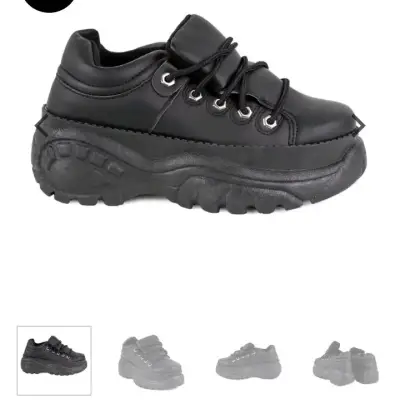 Zapatillas Plataforma Negras Mujer - miniatura 6
