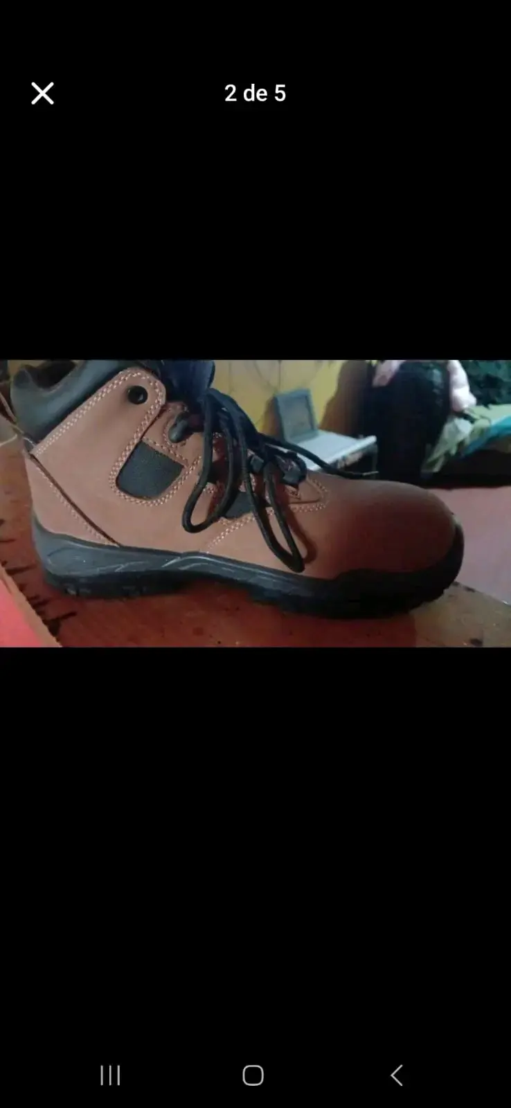 Botas de montaña color marrón para hombre