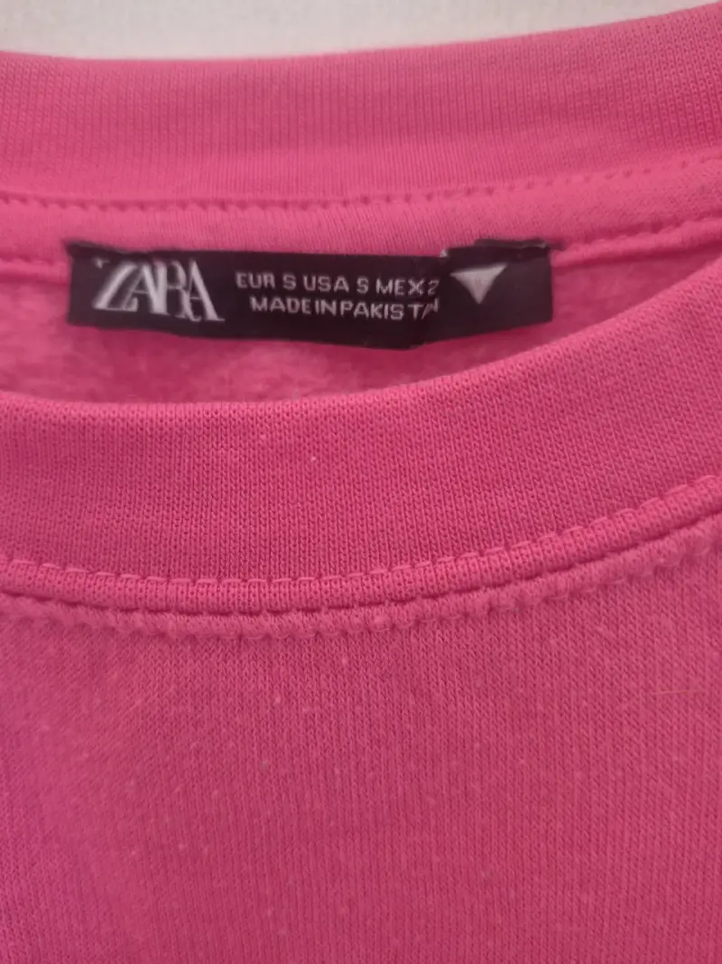 Polerón rosa Zara para mujer - 2