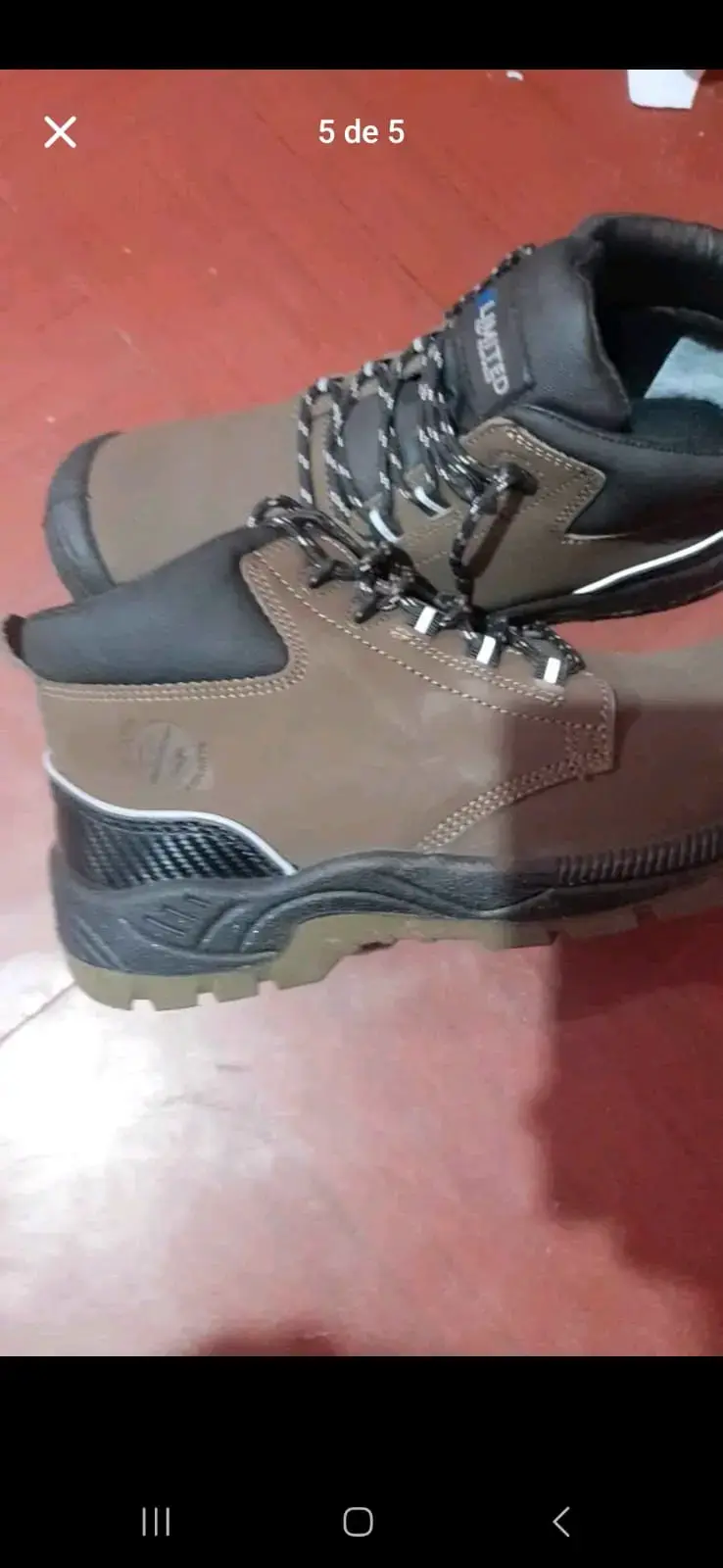 Botas de trekking marrones para hombre