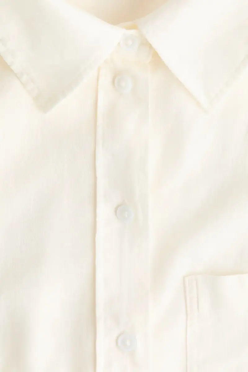 Camisa Blanca de Lino - 3