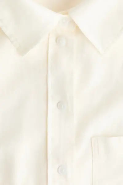 Camisa Blanca de Lino - miniatura 3
