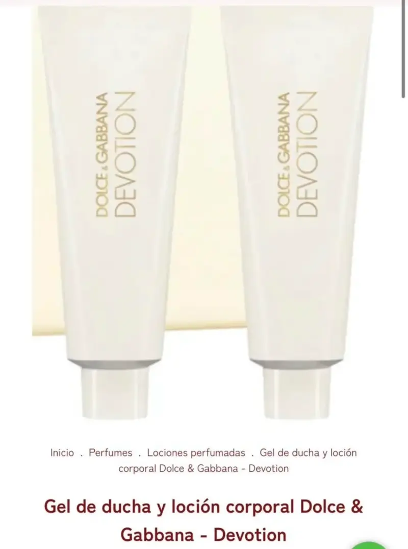 Gel de ducha y loción Dolce & Gabbana Devo - 1