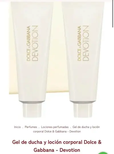 Gel de ducha y loción Dolce & Gabbana Devo - miniatura 1
