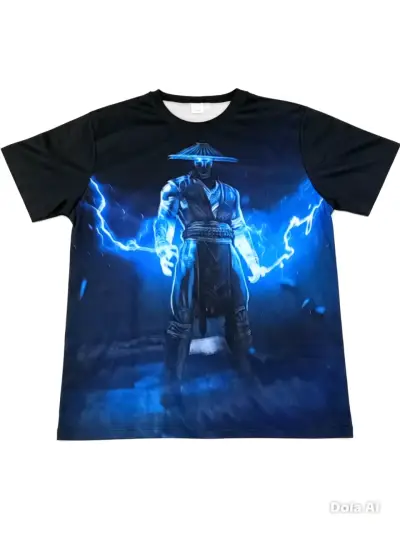 Polera con diseño de personaje de videojuego - miniatura 1