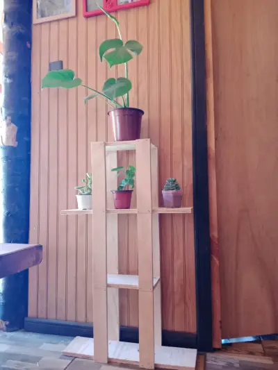 Estante de Madera para Plantas Interior - miniatura 3