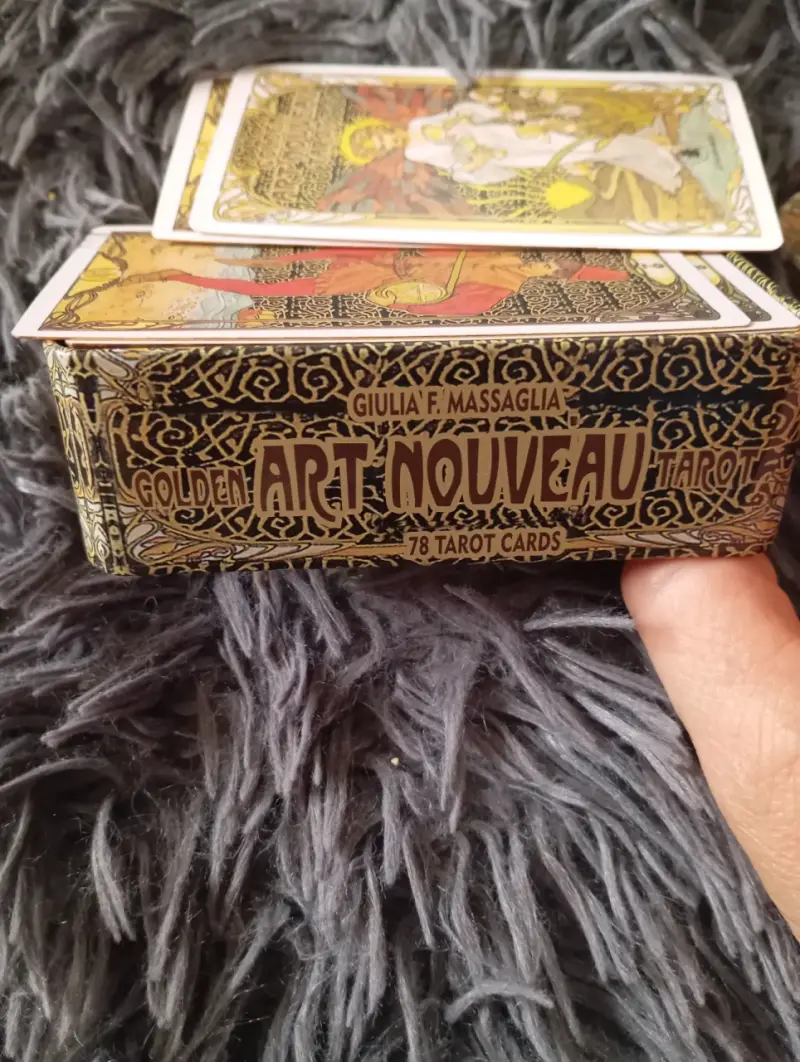 Baraja de Tarot Golden Art Nouveau 78 Cartas - 2