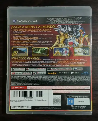 Juego PS3 Los Caballeros del Zodiaco: Soldados - miniatura 2