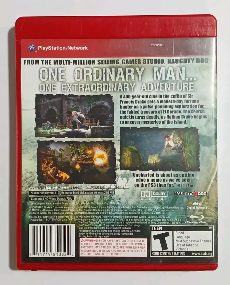 Juego PS3 Uncharted: Drake's Fortune Greatest Hits - 2