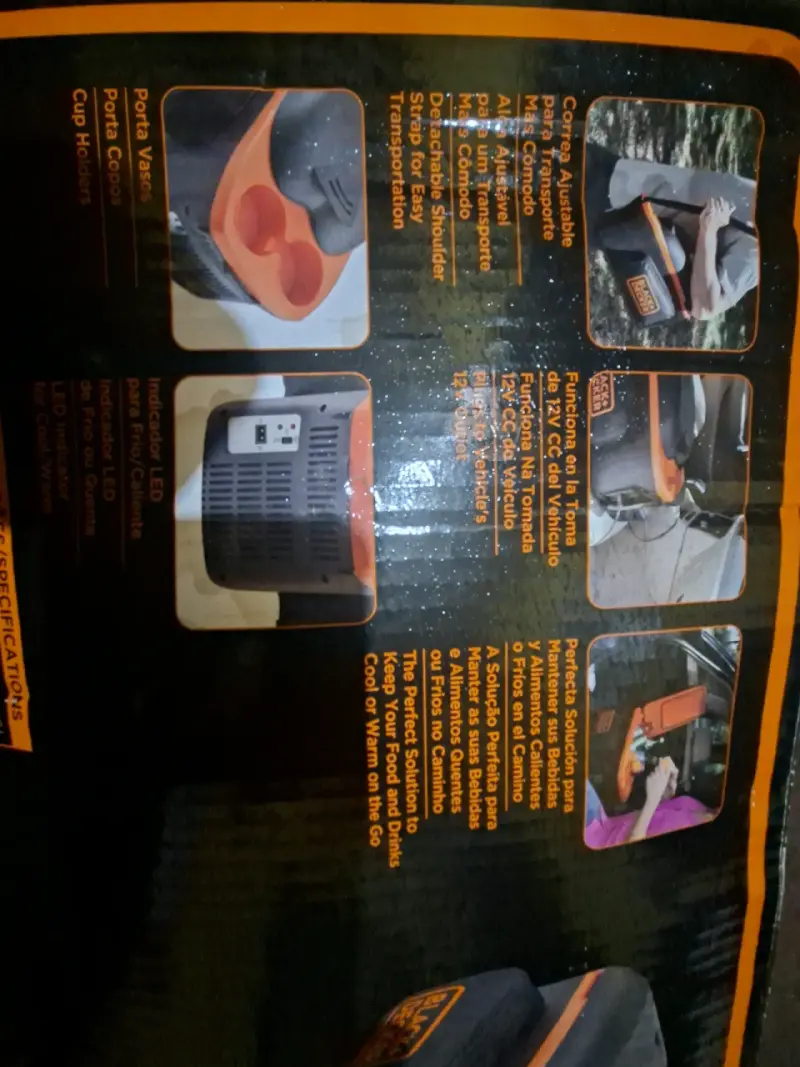 Nevera portátil Black+Decker con función de calefacción - 4
