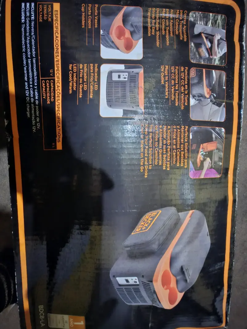 Nevera portátil Black+Decker con función de calefacción - 5