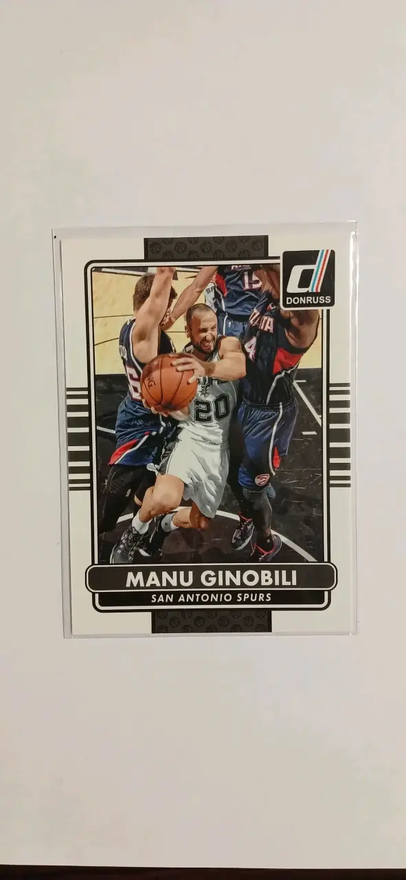 Tarjeta coleccionable Manu Ginóbili Donruss - 1