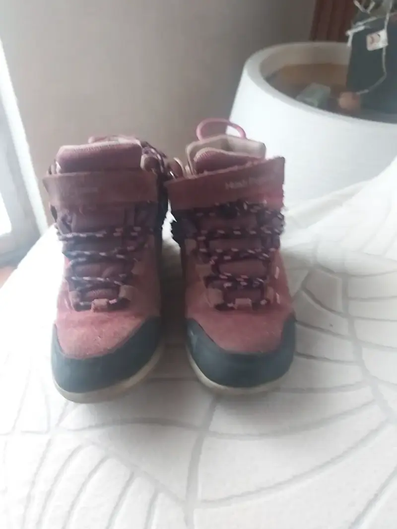 Botas de senderismo Hush Puppies rosadas niña