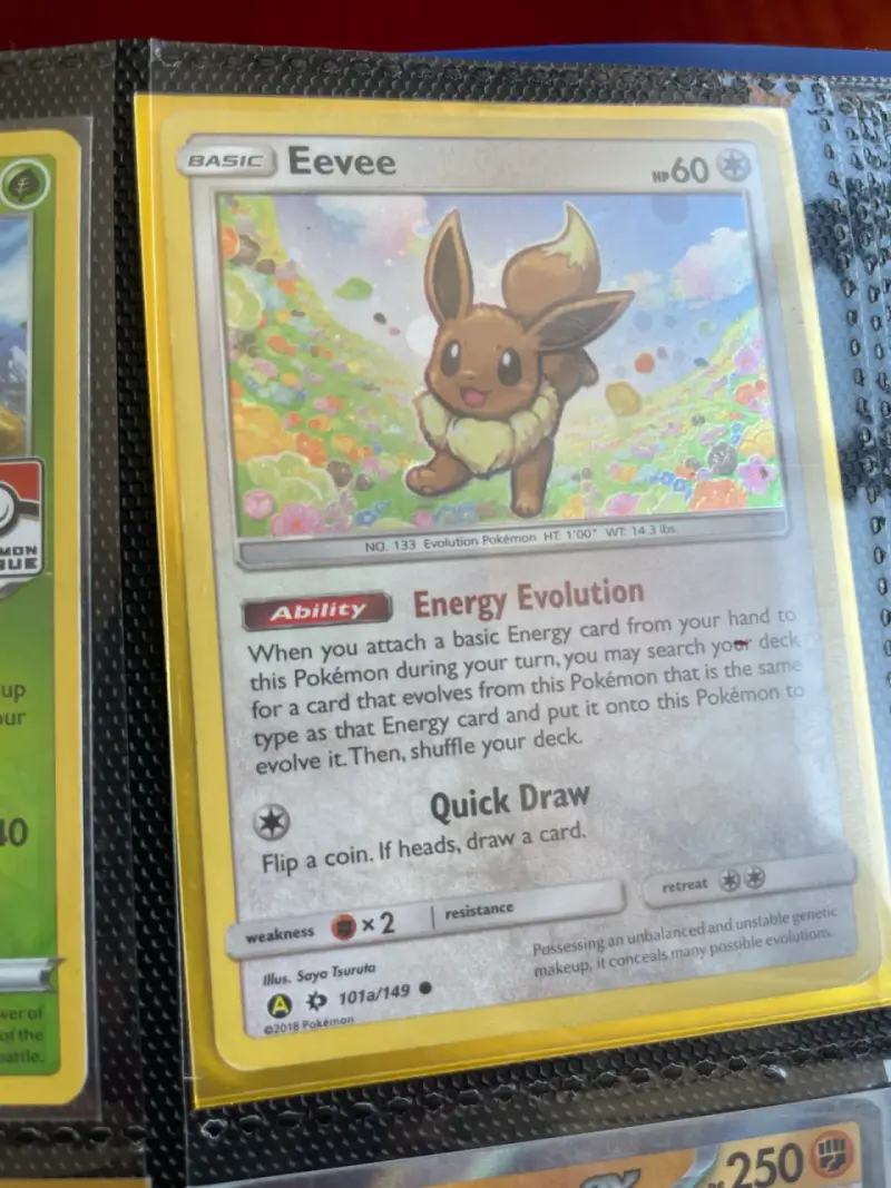 Carta Pokémon Eevee 101/149