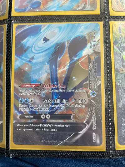 Carta Pokémon Greninja V-UNION - miniatura 4