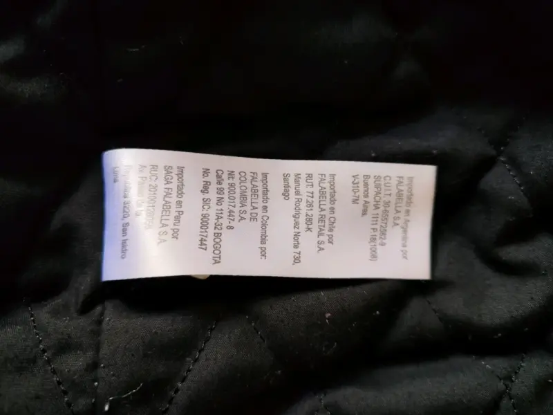 Chaqueta de cuerina negra hombre Mossimo | Talla S - 6