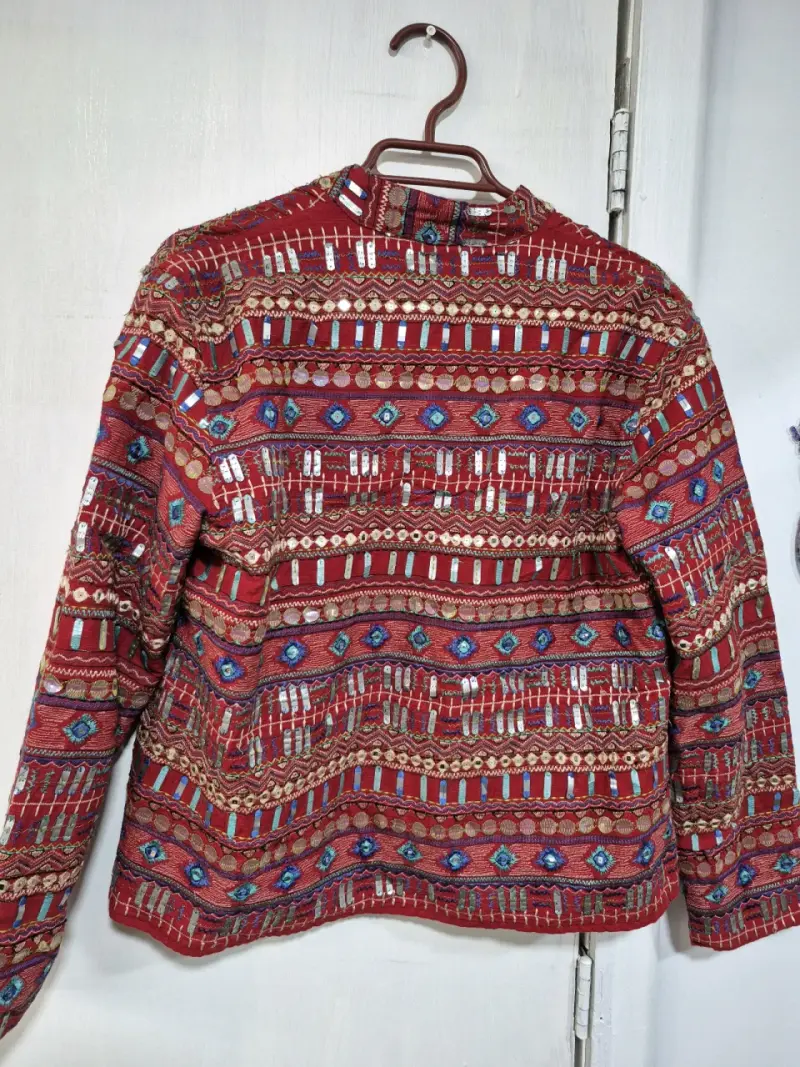 Chaqueta étnica bordada para mujer Chico's - 2