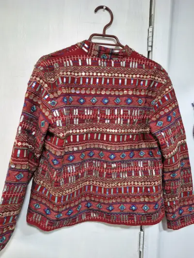 Chaqueta étnica bordada para mujer Chico's - miniatura 2