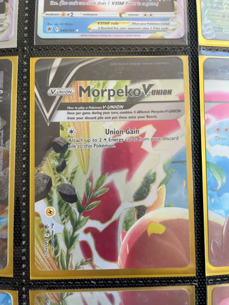 Carta Pokémon Morpeko V-UNION - 1