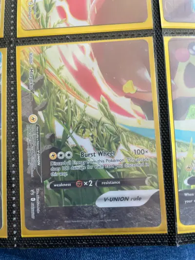 Carta Pokémon Morpeko V-UNION - miniatura 3
