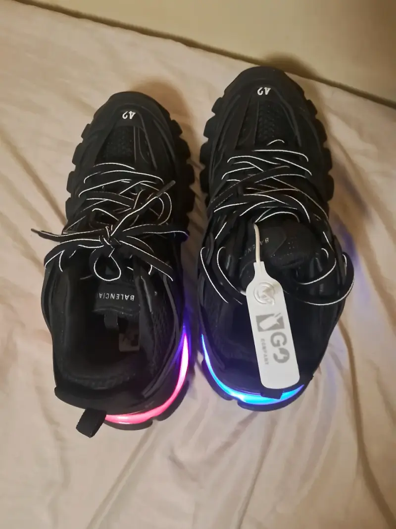 Zapatillas deportivas LED negras Balenciaga Track - 3