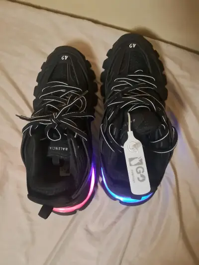 Zapatillas deportivas LED negras Balenciaga Track - miniatura 3